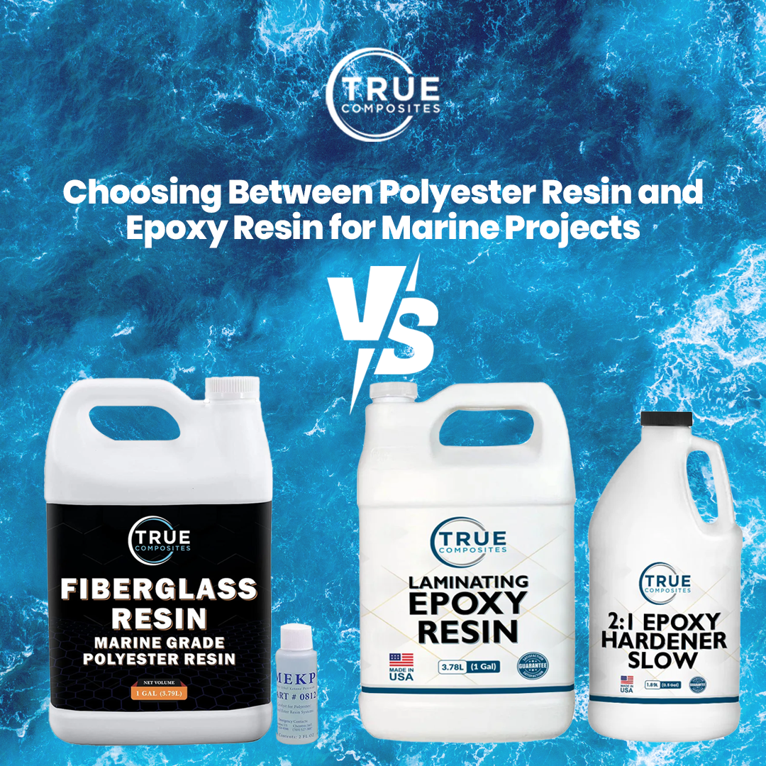 Choosing Between Polyester Resin and Epoxy Resin for Marine Projects