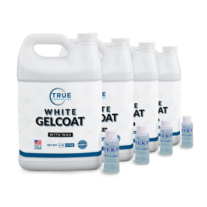 White Gelcoat with Wax