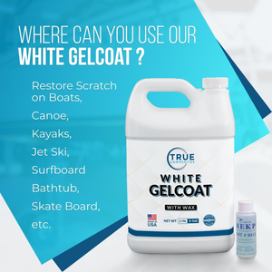 White Gelcoat with Wax