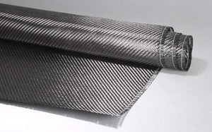 3K 2x2 twill carbon fiber cloth for car hoods, marine parts, and lightweight molds.