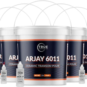 Arjay 6011-Ceramic Pourable Compound Transom Putty - TRUE COMPOSITES