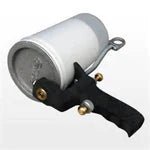 Professional vacuum-fed spray gun for gel coats, resins, and primers.