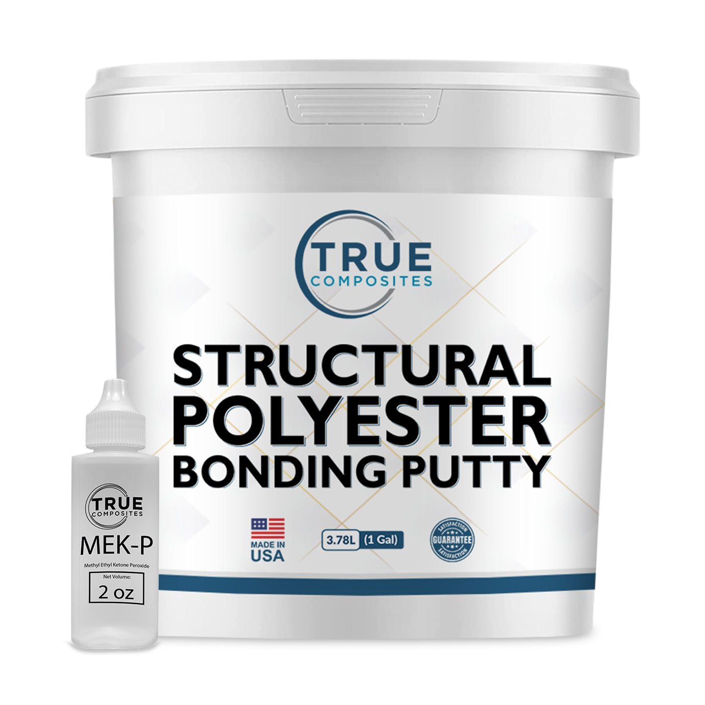 High-Strength Structural Polyester Bonding Putty - Premium Formulation - TRUE COMPOSITES