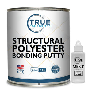 High-Strength Structural Polyester Bonding Putty - Premium Formulation - TRUE COMPOSITES
