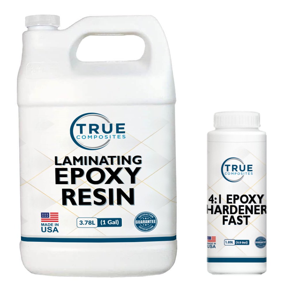 Marine 4:1 Epoxy for durable, clear bonding in yacht hulls, surfboards, and repairs.